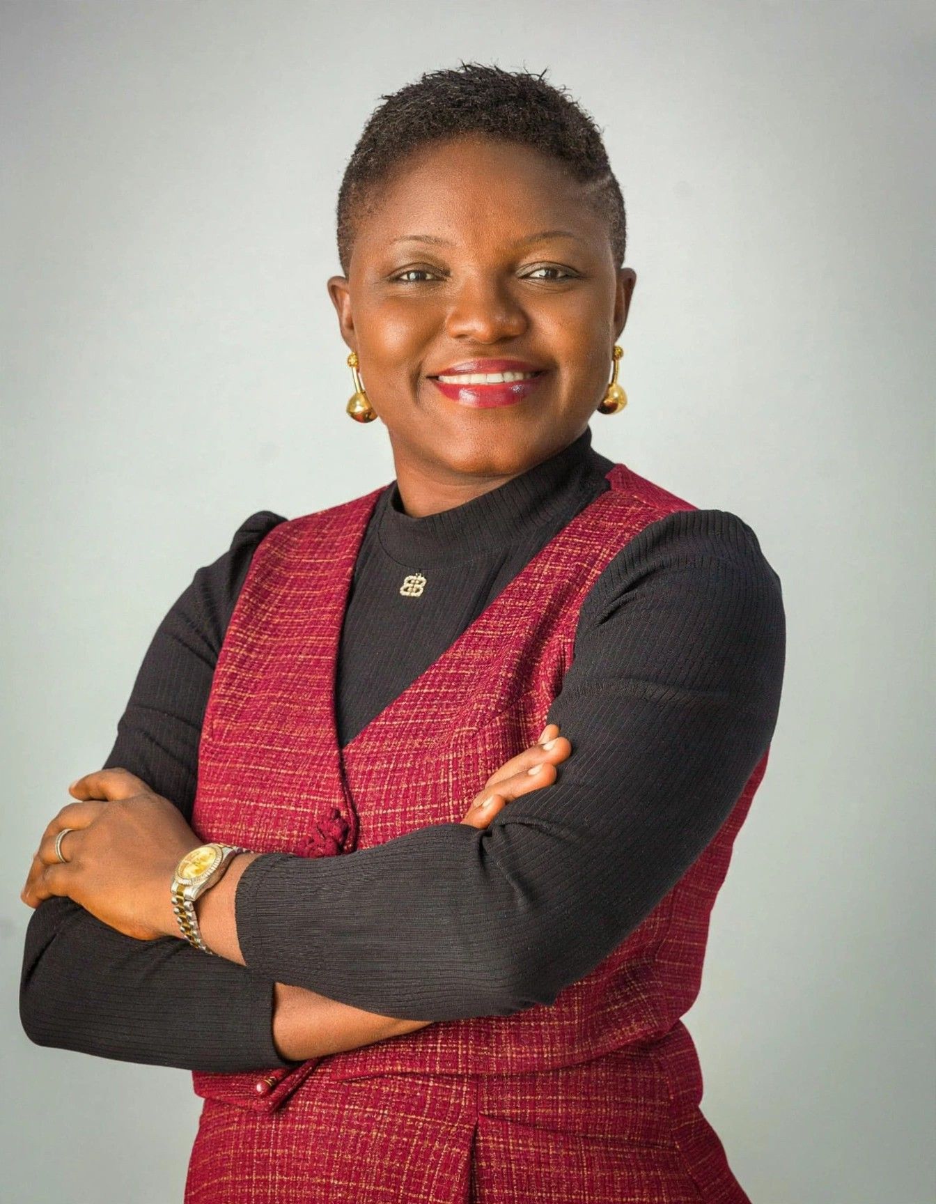 Portrait of Dr. Folashade Umukoro, Talk Space therapist