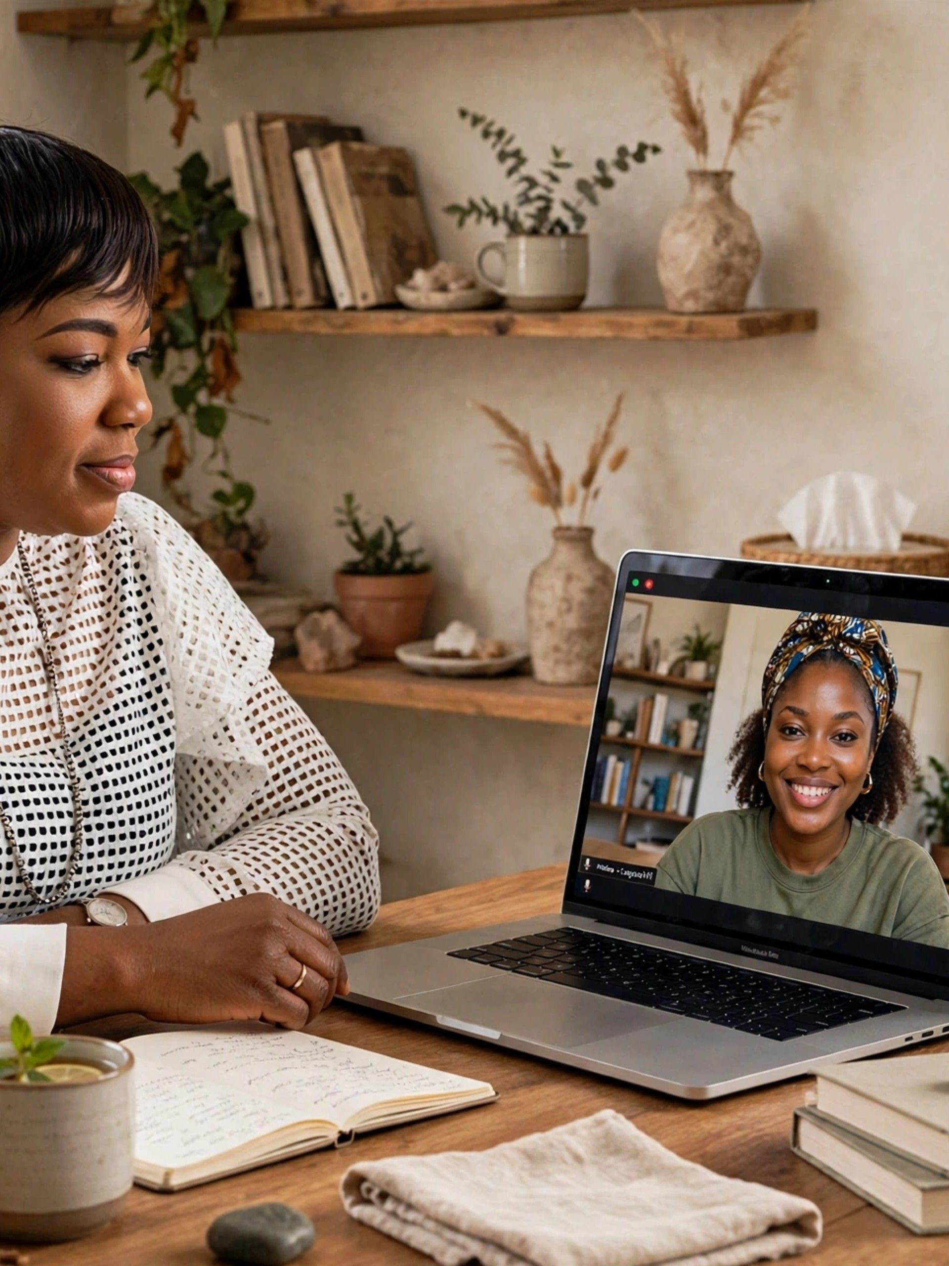 One-to-one online counselling session